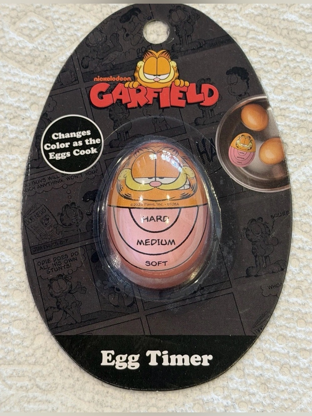 NICKOLODEAN Garfield egg timer